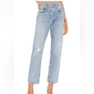 AGOLDE - 90's Mid Rise Loose Fit in Captured Size 27